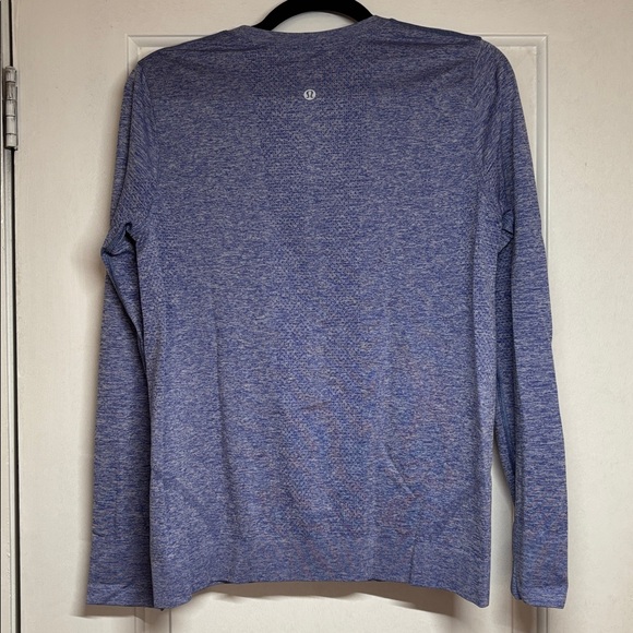 Lululemon Swiftly Relaxed Long Sleeve in Psychic/White - Picture 3 of 5